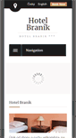 Mobile Screenshot of hotelbranik.com